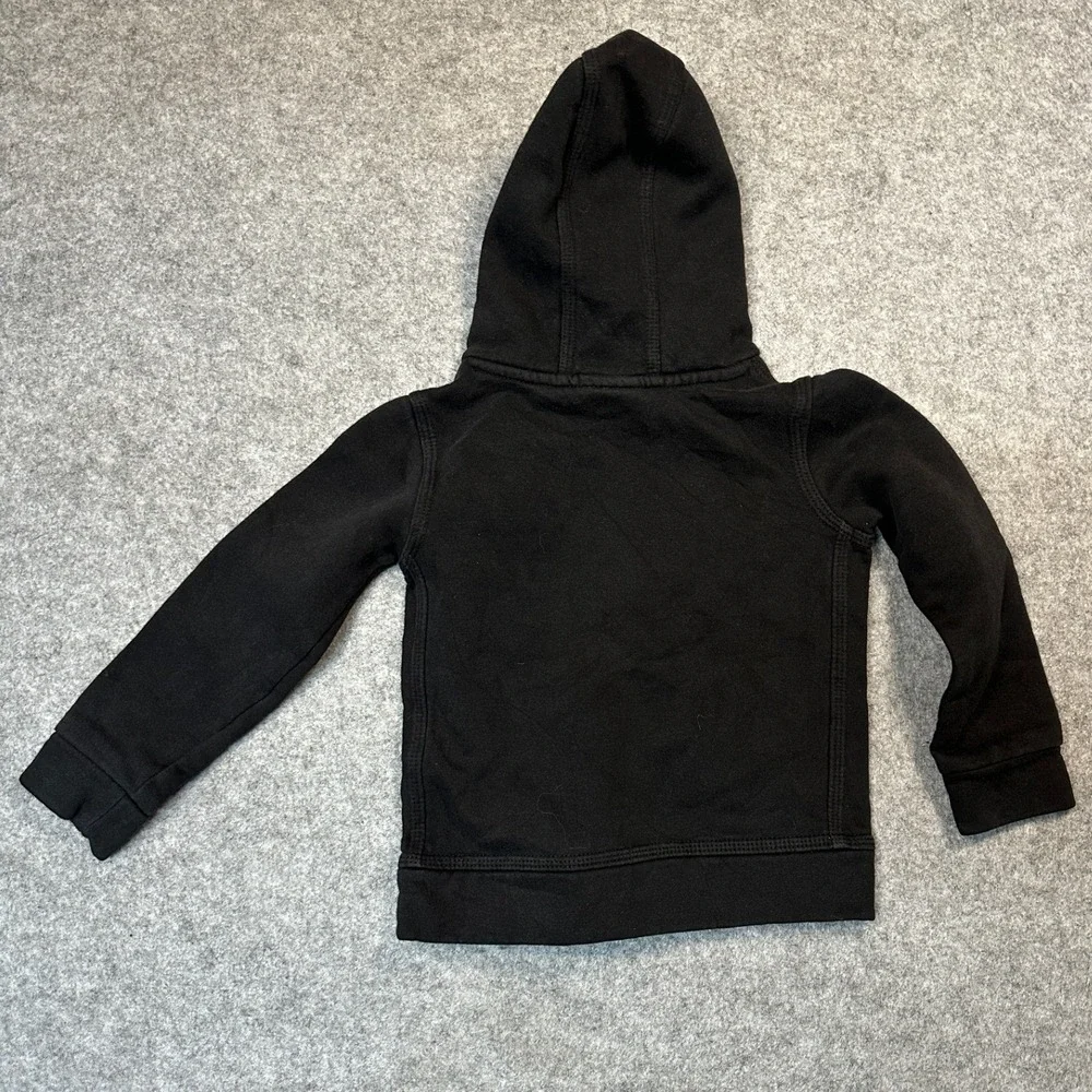 Nike Sportswear‎ Pullover Hoodie 3T Black Cotton Fleece